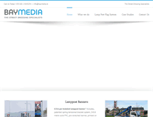 Tablet Screenshot of baymedia.ie